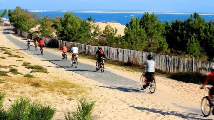 Maison Sur Golf Avec Piscine Chauffee A Lacanau Ocean Dış mekan fotoğraf