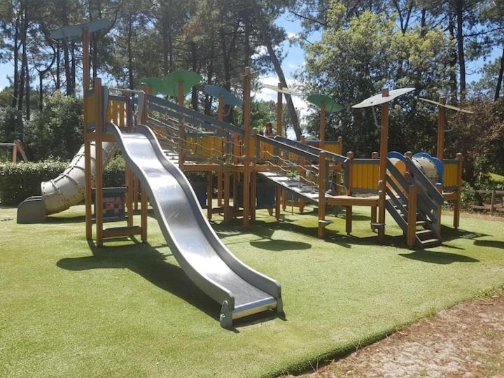 Maison Sur Golf Avec Piscine Chauffee A Lacanau Ocean Dış mekan fotoğraf